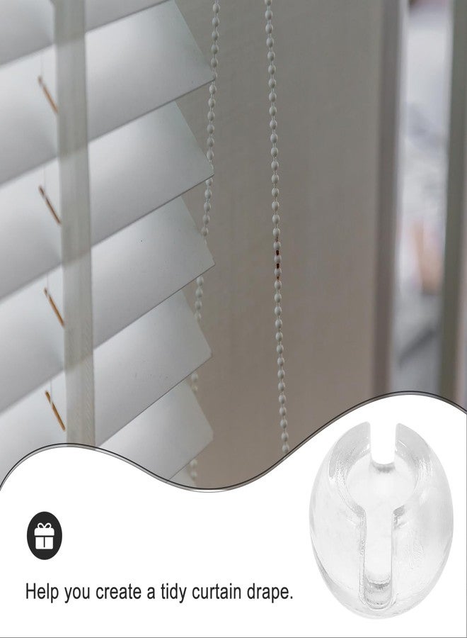 TOPPERFUN 36Pcs Blind Bead Chain Stoppers, Curtain Chain Fixers, Blind Accessories Crimpers for 4mm/0.15inch Beads - Image 5